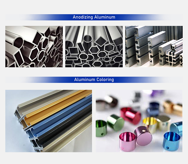 Industry application examples for 22V 16KA Aluminum Anodizing Rectifier