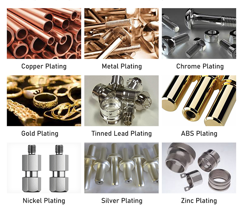 Types of electroplating