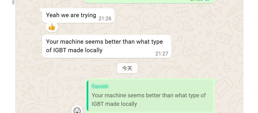 Feedback from an Indian Customer Using Surface Treatment Rectifiers